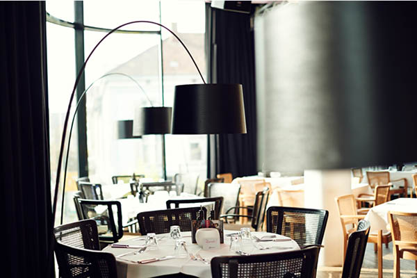 Gedeckte Tische im Ristorante il Boccone – italienisches Restaurant in Konstanz