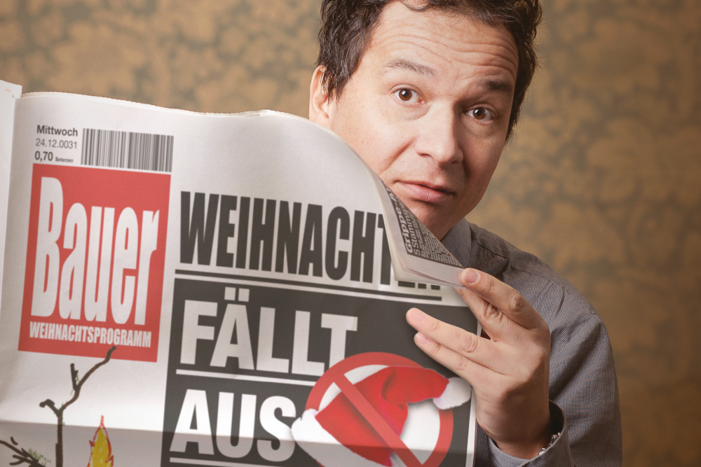 Kabarettist Stephan Bauer – „Weihnachten fällt aus“ im il Boccone Konstanz